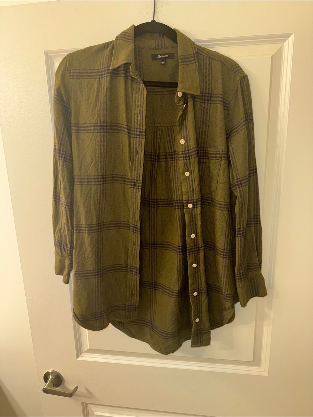 Madewell 100% Cotton Plaid Shirt
